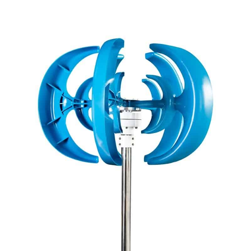 Turbine éolienne verticale pour jardin de particuliers