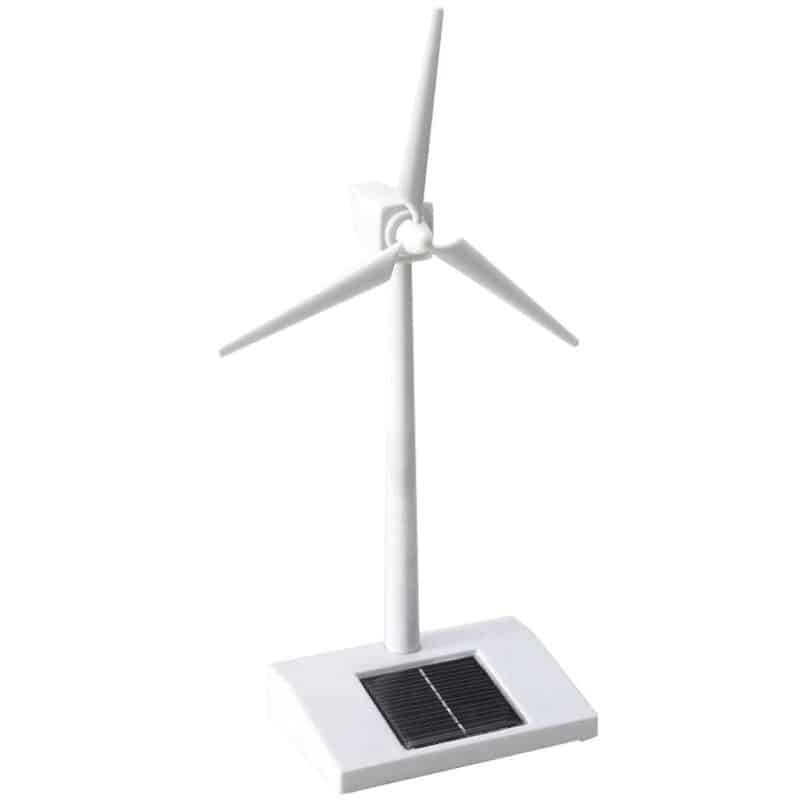 Eolienne jardin moulin à vent solaire 3d