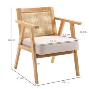 Fauteuil en rotin confortable | SOFT