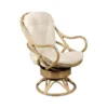 Fauteuil en Rotin Pivotant | LIZO