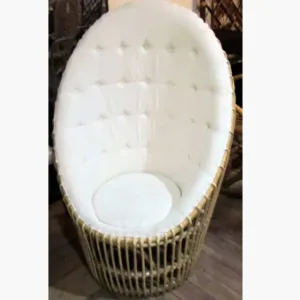 Fauteuil Oeuf en Rotin | COCO