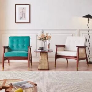 Fauteuil rotin style japonais | ZENI