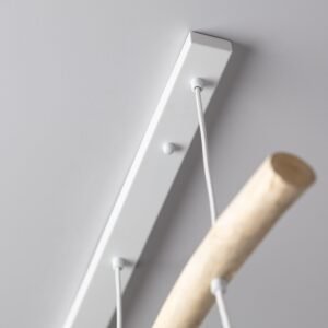 Suspension en Rotin et Bois Flotté | AXY