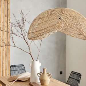 Suspension en Rotin Ø80 cm | KIRIMA