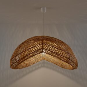 Suspension en Rotin Ø80 cm | KIRIMA