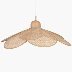 Suspension Pétale en Rotin | OPMAT