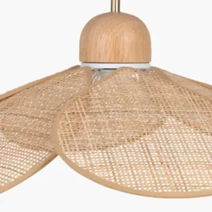 Suspension Pétale en Rotin | OPMAT