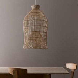 Suspension Rotin Allongée | BIVGRI