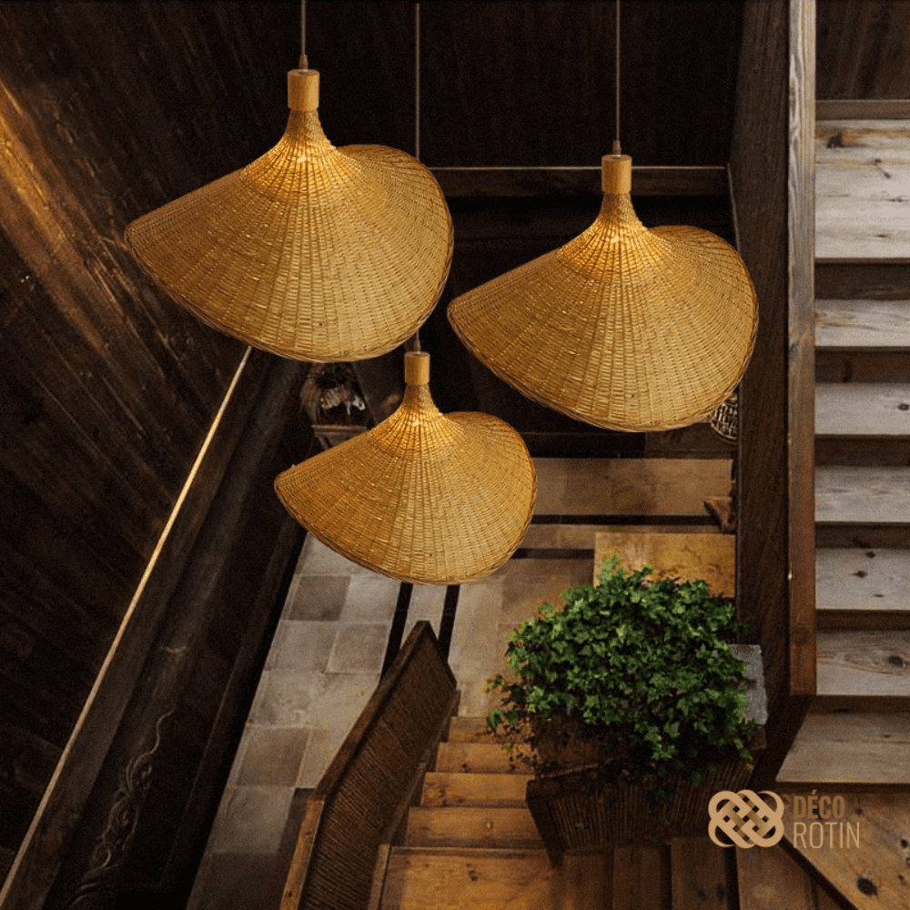 Suspension Rotin Chapeau | ARLO 2 Suspension Rotin Chapeau | ARLO