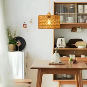 Suspension rotin "Éclat Naturel"