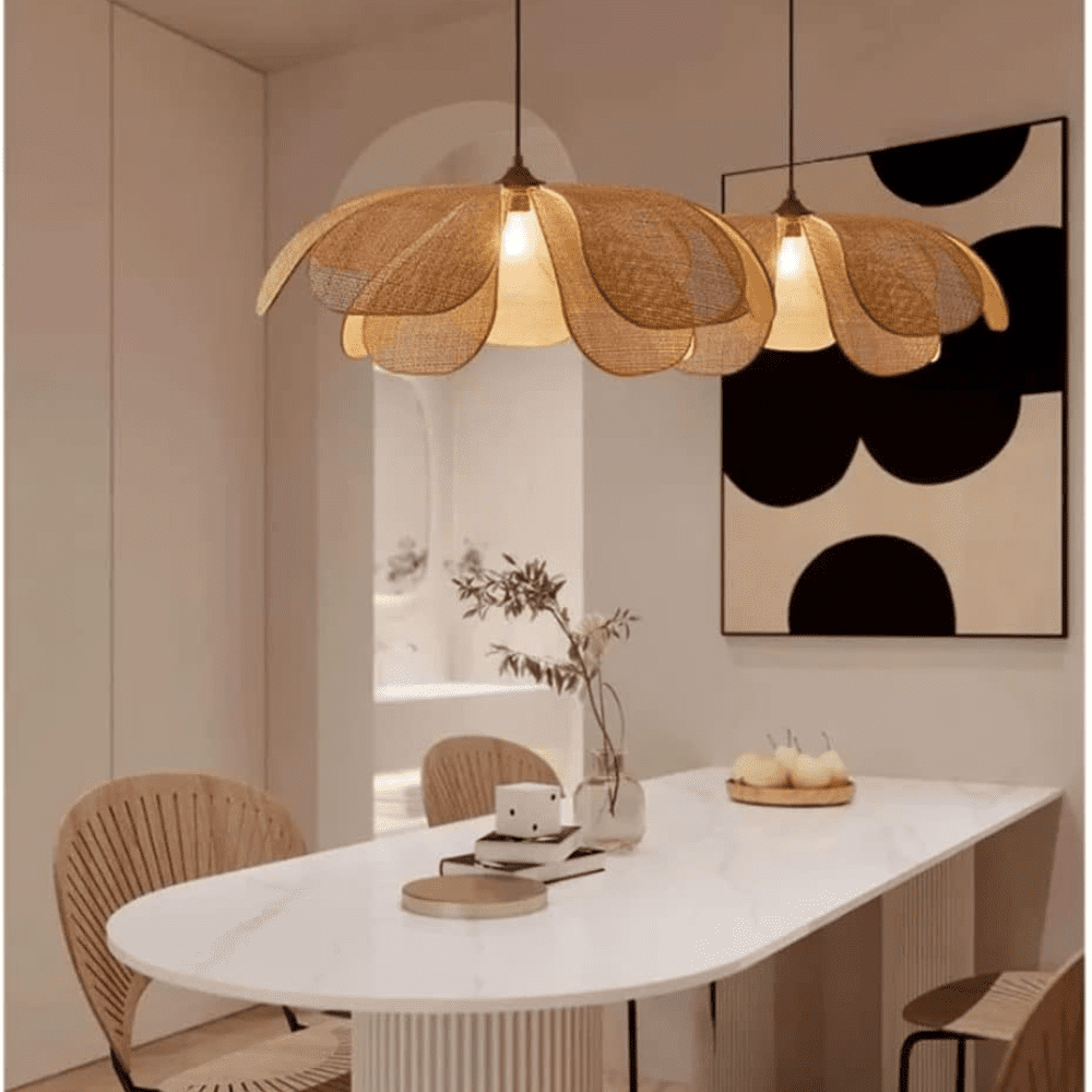 Suspension Rotin Fleur | MILO 6 Suspension Rotin Fleur | MILO