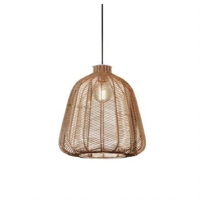 Suspension Rotin Lanterne 1 Suspension Rotin Lanterne