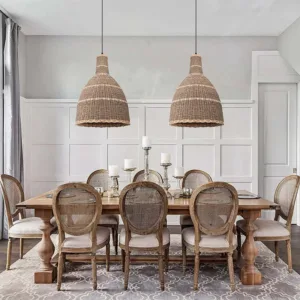 Suspension Rotin Longue | VERA