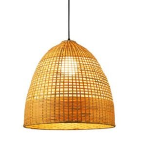 Suspension rotin Natura Dôme