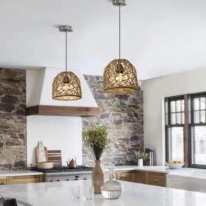 Suspension rotin naturel 5 Suspension rotin naturel