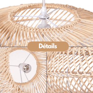 Suspension Rotin Ovale | LONA