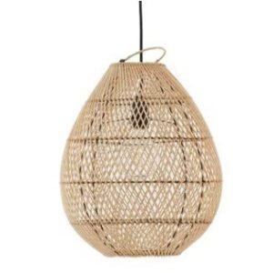 Suspension rotin rétro