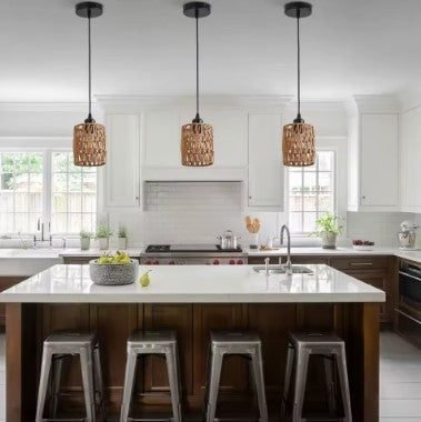 Suspension rotin simple et chic 2 Suspension rotin simple et chic