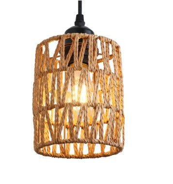 Suspension rotin simple et chic 3 Suspension rotin simple et chic