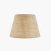 Abat-Jour En Raphia Tressé Naturel Style Bohème Élégant Artisanal