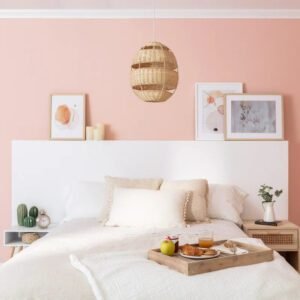 Abat-Jour Rotin Ovale Raffiné Pour Décoration Intérieure Chic