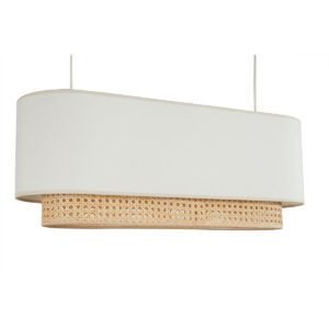 Abat-Jour Rotin Tressé Naturel Élégant Pour Lampe À Poser Chic