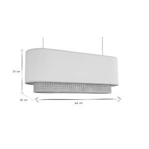 Abat-Jour Rotin Tressé Naturel Élégant Pour Lampe À Poser Chic