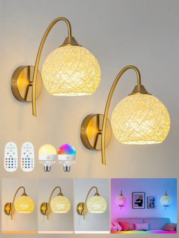 Appliques Murales Rotin