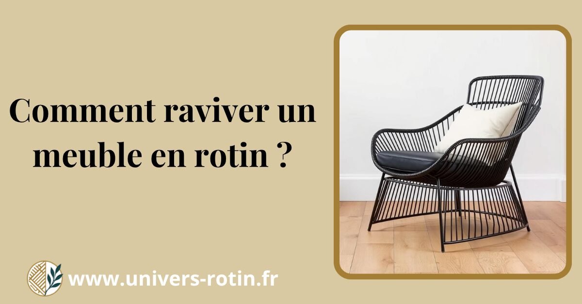 Comment raviver un meuble en rotin ? 1 Bloc 76 Titre Artices
