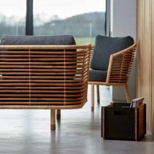 Canapé De Jardin En Rotin Anita Confortable Et Contemporain