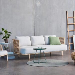 Canapé De Jardin En Rotin Anita Confortable Et Contemporain