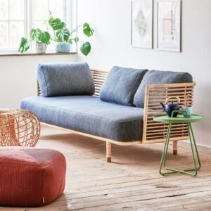 Canapé De Jardin En Rotin Anita Confortable Et Contemporain