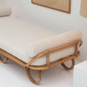 Canapé En Rotin D'Extérieur 3 Places Élégant Et Durable