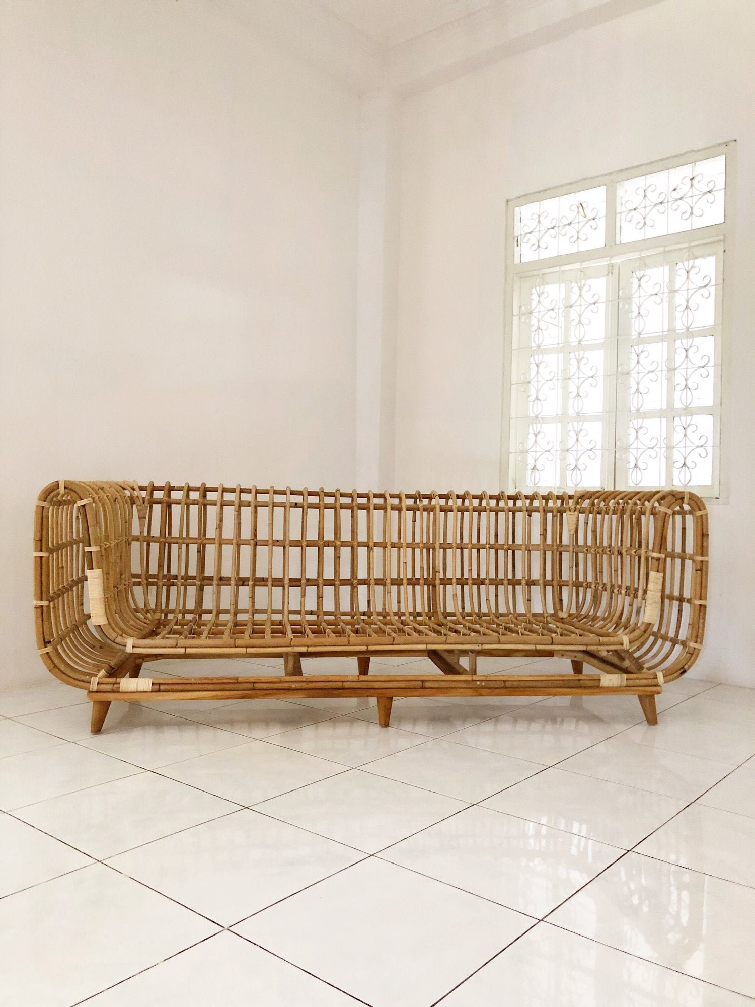 Canapé En Rotin D'Extérieur Confortable Design 3 Places 4 Canapé En Rotin D'Extérieur Confortable Design 3 Places