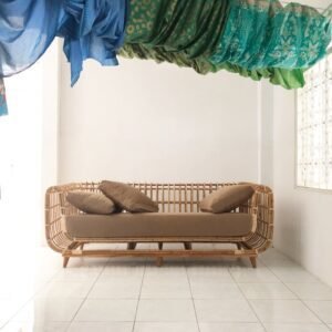 Canapé En Rotin D'Extérieur Confortable Design 3 Places 11 Canapé En Rotin D'Extérieur Confortable Design 3 Places