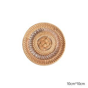 Dessous De Plat Rotin Vintage Tressé Main Style Rétro Authentique 12 Dessous De Plat Rotin Vintage Tressé Main Style Rétro Authentique