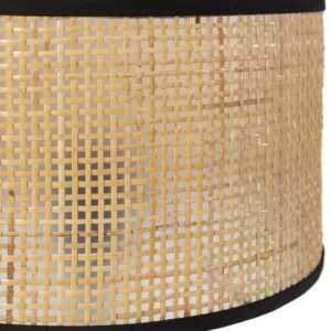 Lampe À Poser En Rotin Élégante Et Moderne Pour Intérieur