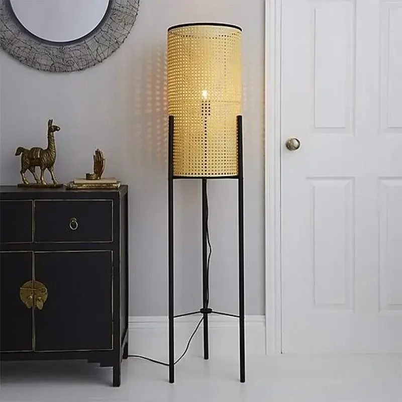 Lampes rotin (Bas)