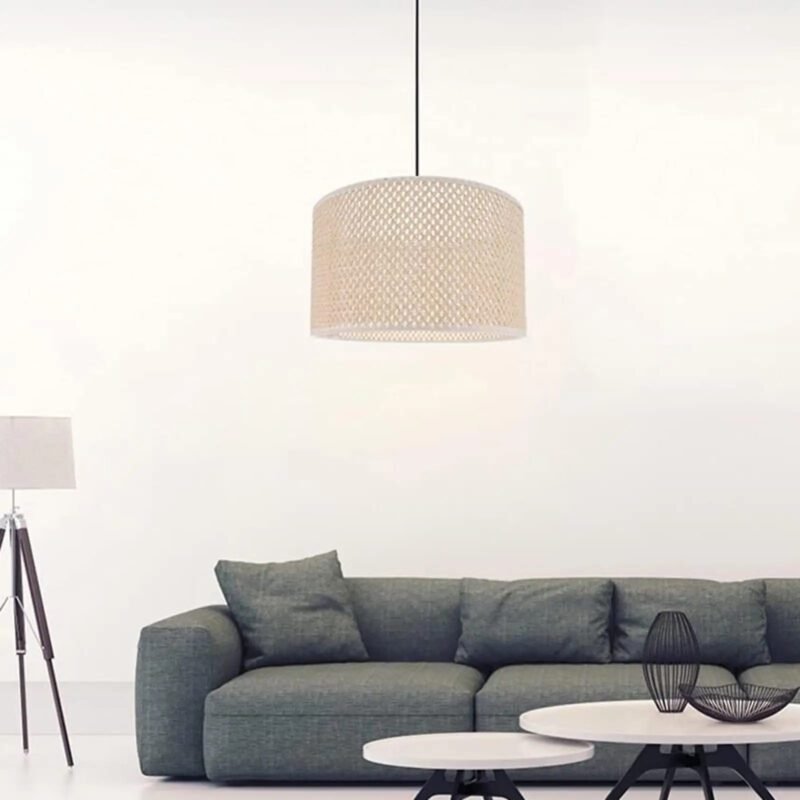 Luminaires rotin (Bas)