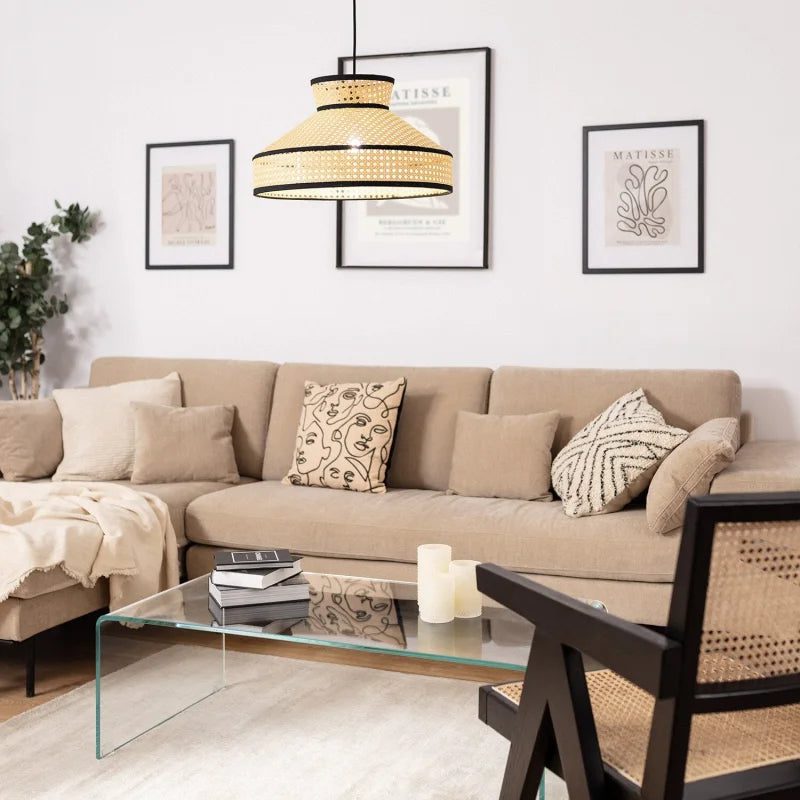 Lustre Suspension Cannage Rotin | ELYA