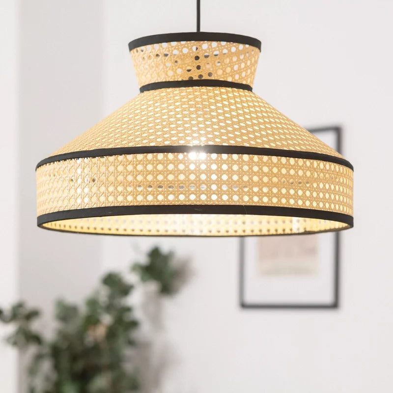 Lustre Suspension Cannage Rotin | ELYA