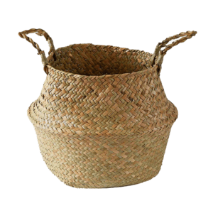 Panier En Osier Naturel Cache-Pot Tressé Pour Plantes Maison