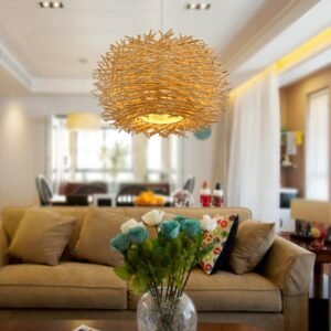 Suspension en Rotin Originale | YIPAR