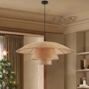 Suspension Rotin Japonaise | LUMA