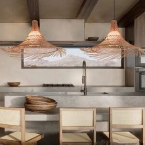 Suspension Rotin Sale à Manger | BAMO