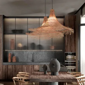 Suspension Rotin Sale à Manger | BAMO