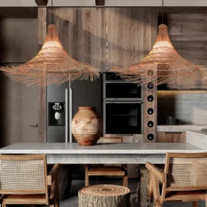 Suspension Rotin Sale à Manger | BAMO