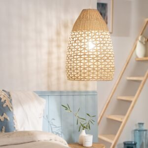 Suspension Rotin Vintage | ÉLÉGANCE DE VINA