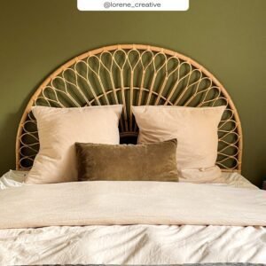 Tête De Lit Bahia En Rotin 160 Cm Tressage Artisanal Naturel