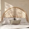 Tête De Lit Bahia En Rotin 160 Cm Tressage Artisanal Naturel